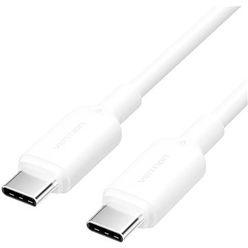 Vention USB 2.0 Type-C Male to Type-C Male 3 a Cable 1 M White PVC Type
